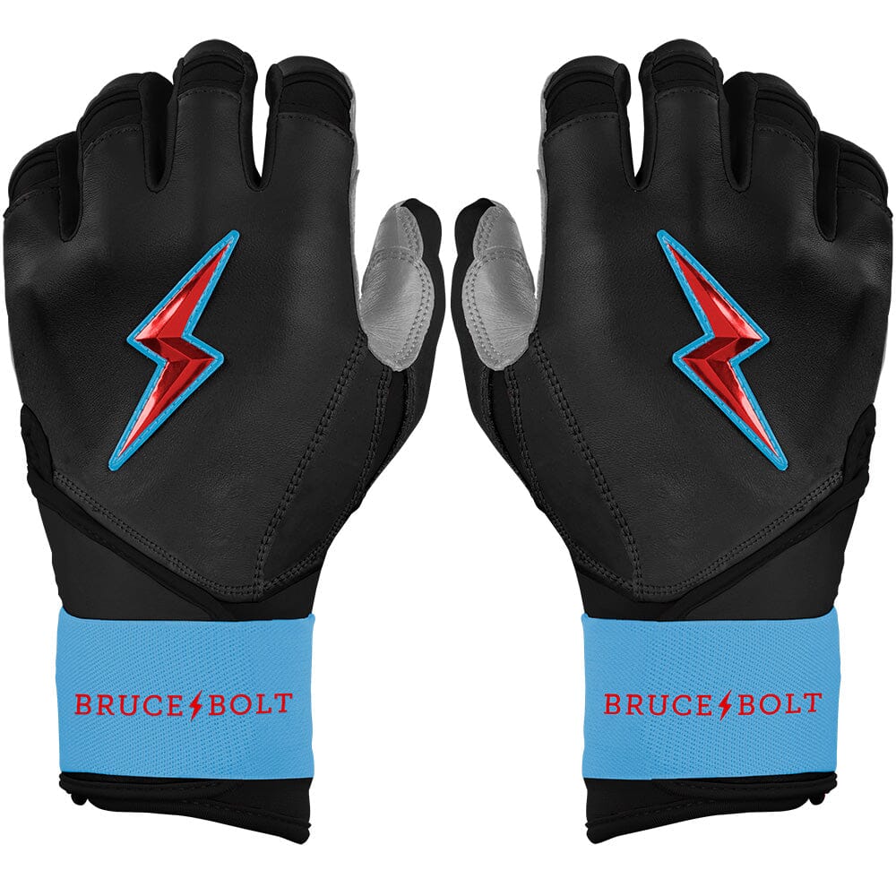 Creator Series Long Cuff Batting Gloves - Black- quickbuy