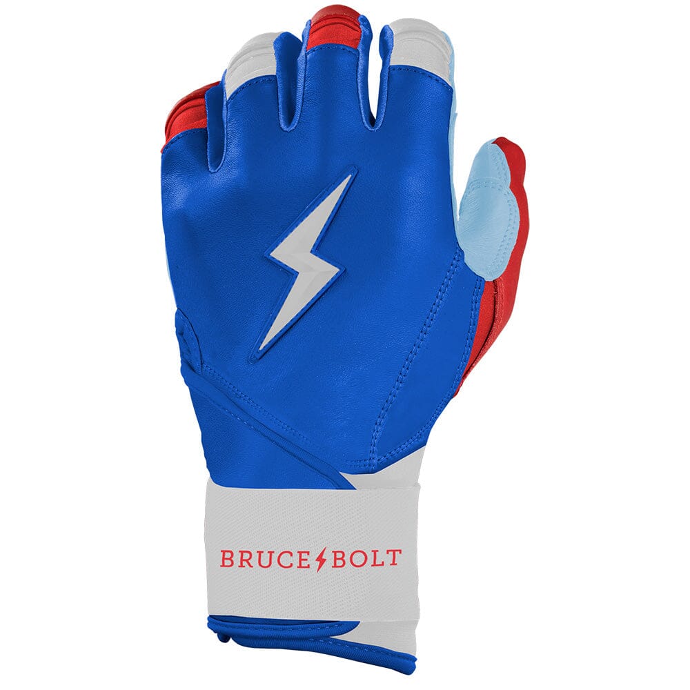 Creator Series Long Cuff Batting Gloves - RWB- thumb 3