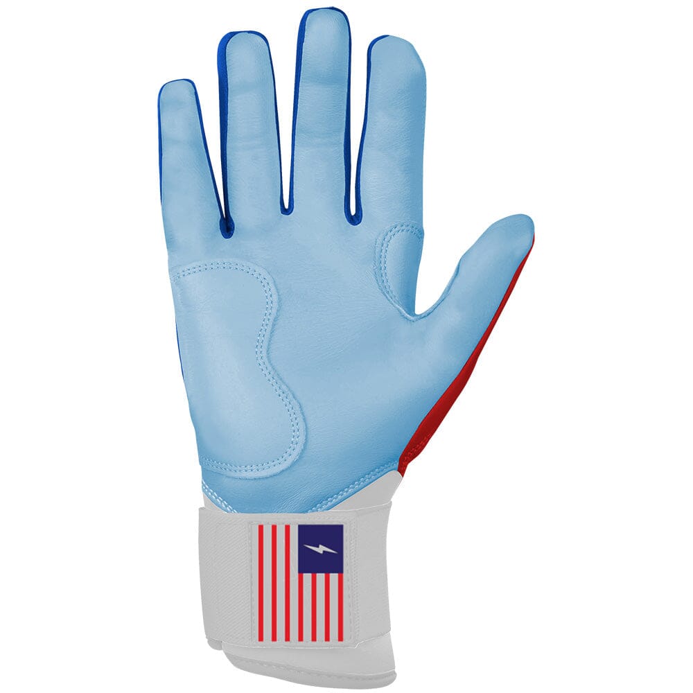 Creator Series Long Cuff Batting Gloves - RWB- quickbuy