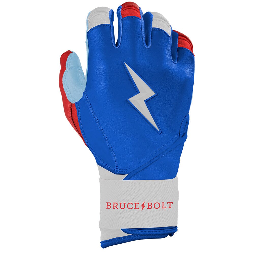 Creator Series Long Cuff Batting Gloves - RWB- thumb 4