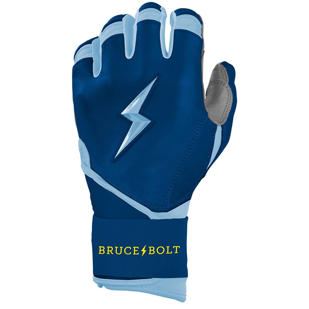 Creator Series Long Cuff Batting Gloves - Blue- thumb 3