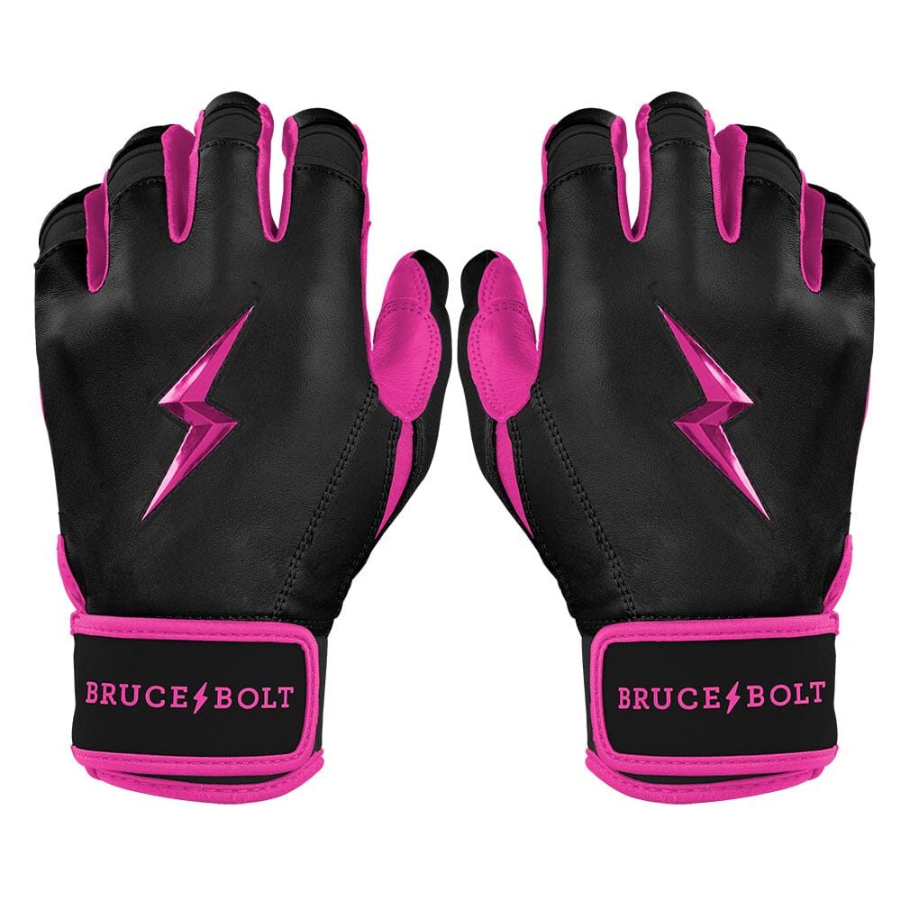 Creator Series Short Cuff Batting Gloves - Hot Pink- quickbuy