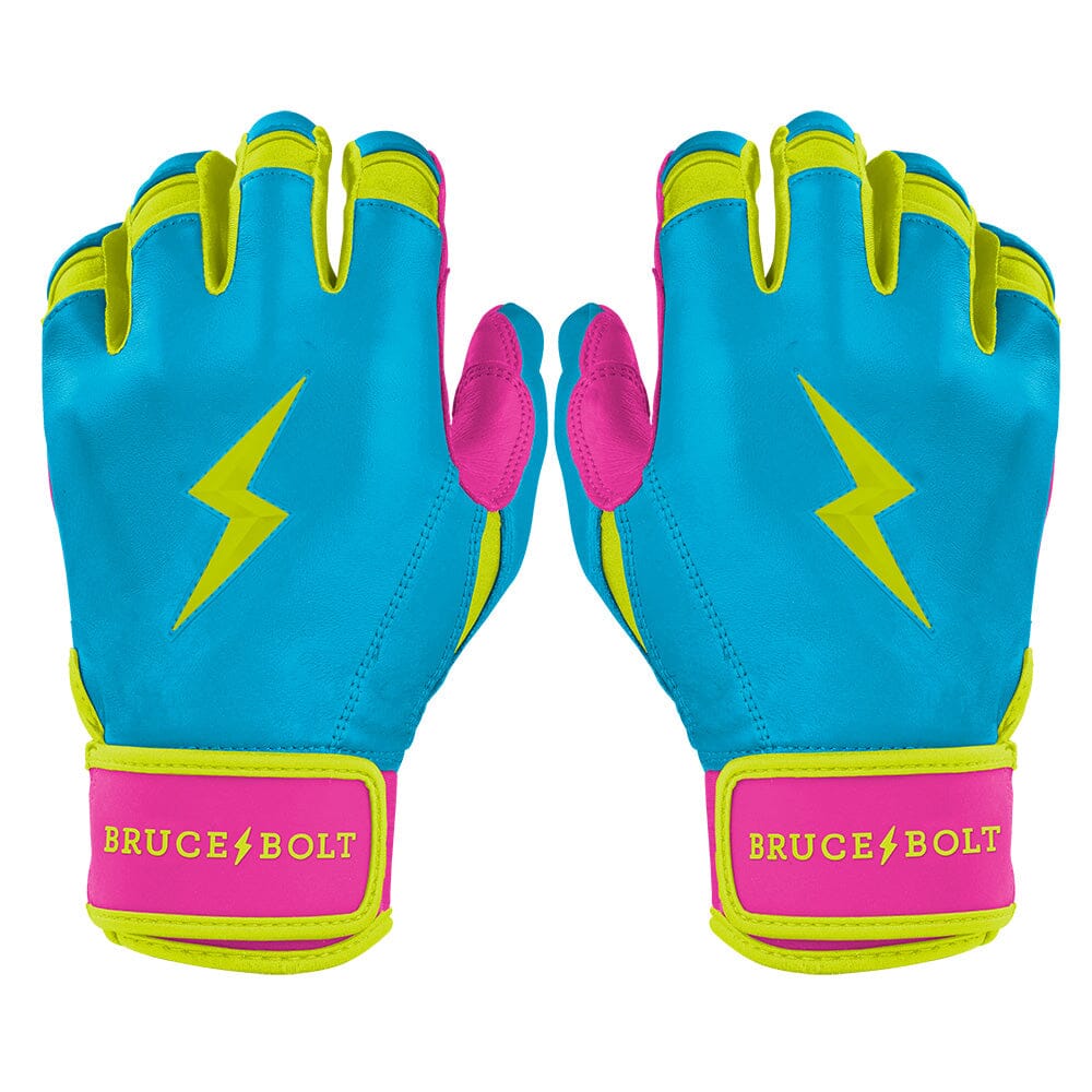 Creator Series Short Cuff Batting Gloves - Caribbean Blue- quickbuy