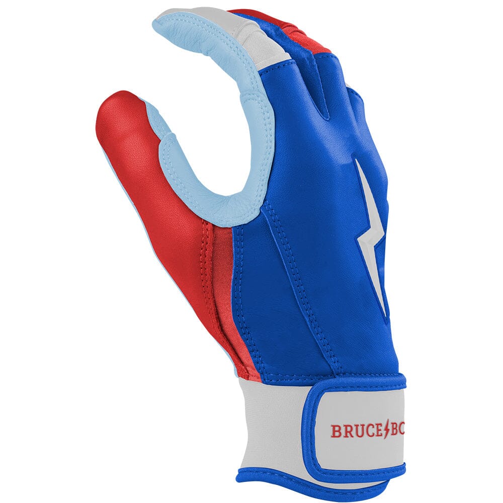 Creator Series Short Cuff Batting Gloves - RWB- thumb 5