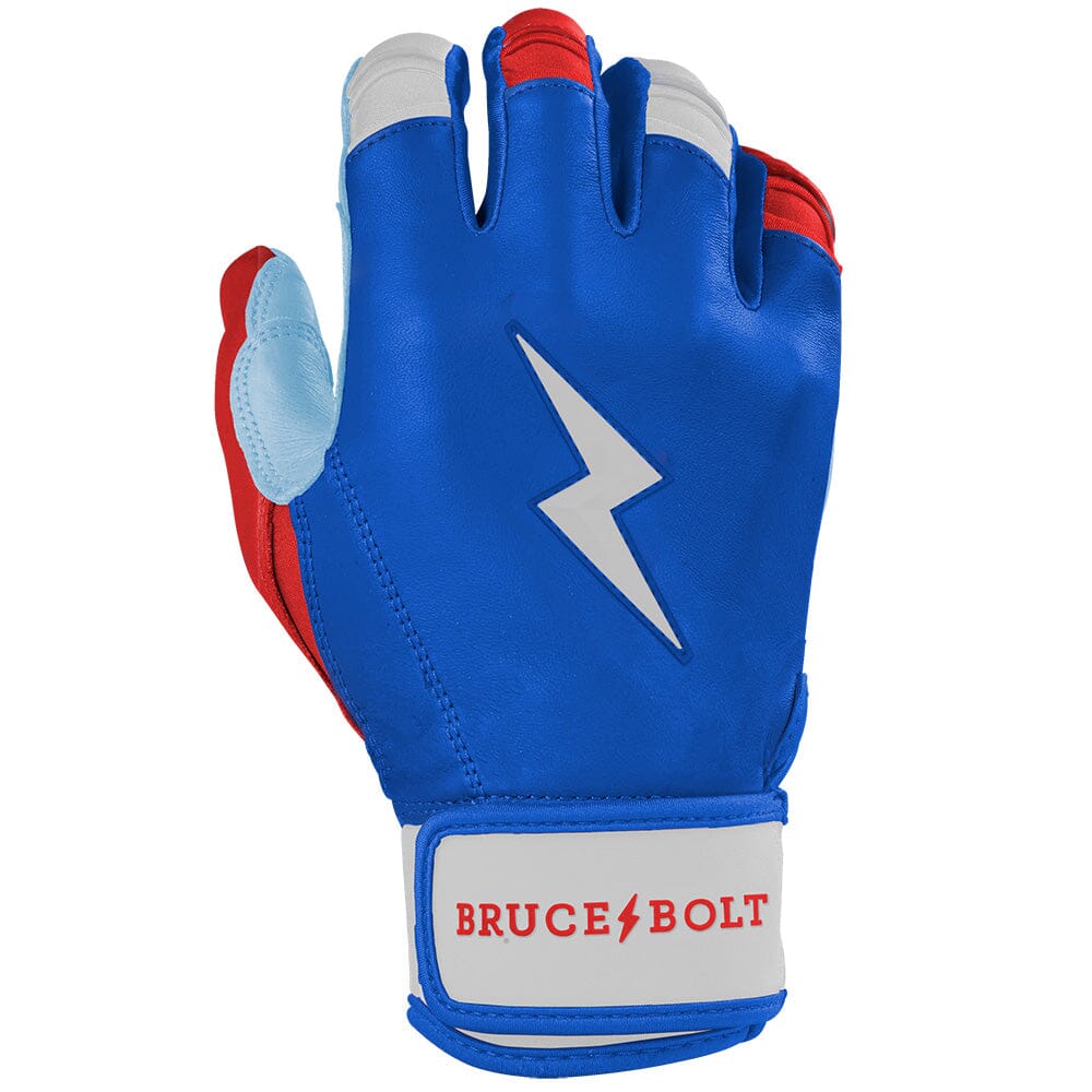 Creator Series Short Cuff Batting Gloves - RWB- thumb 4
