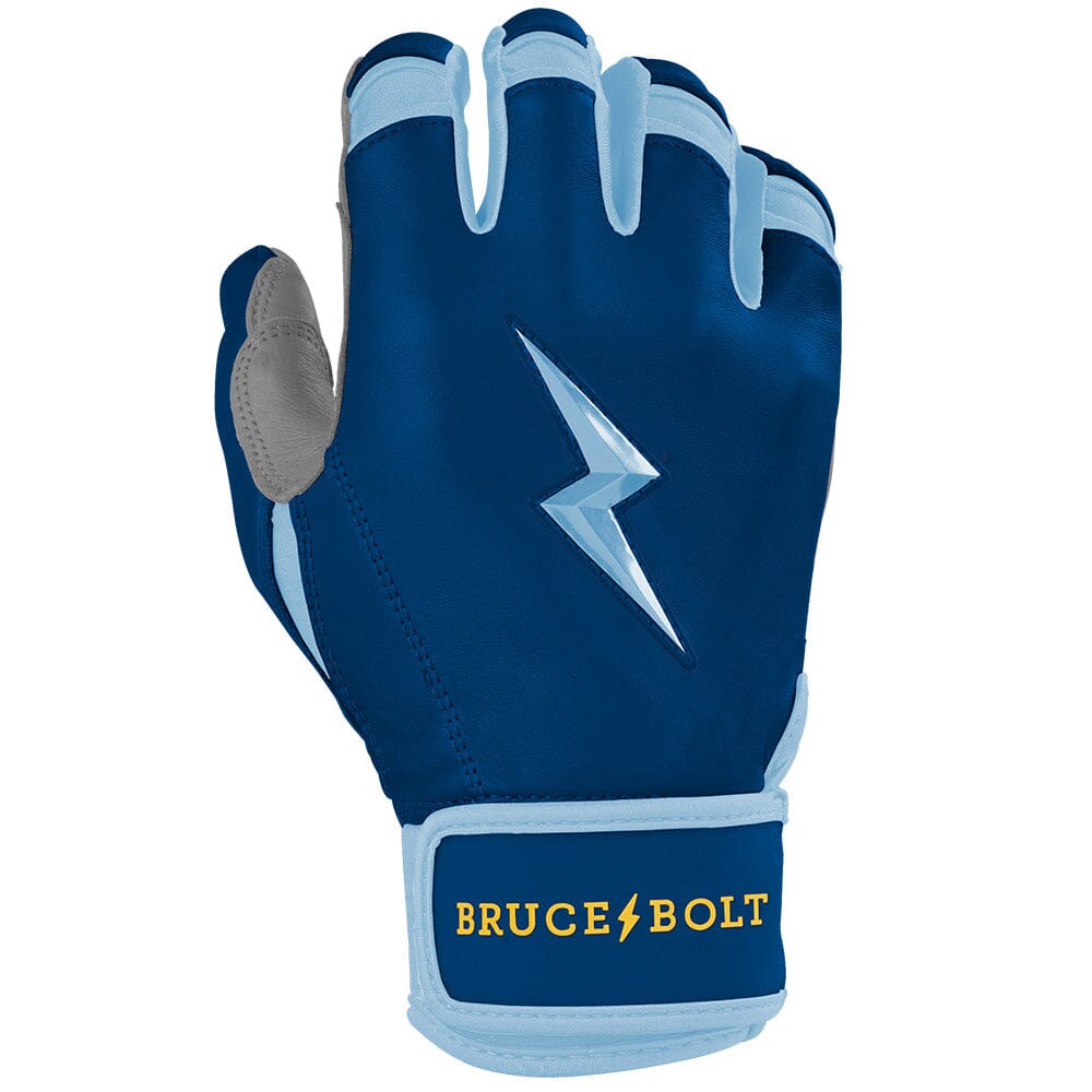 Creator Series Short Cuff Batting Gloves - Blue- thumb 4