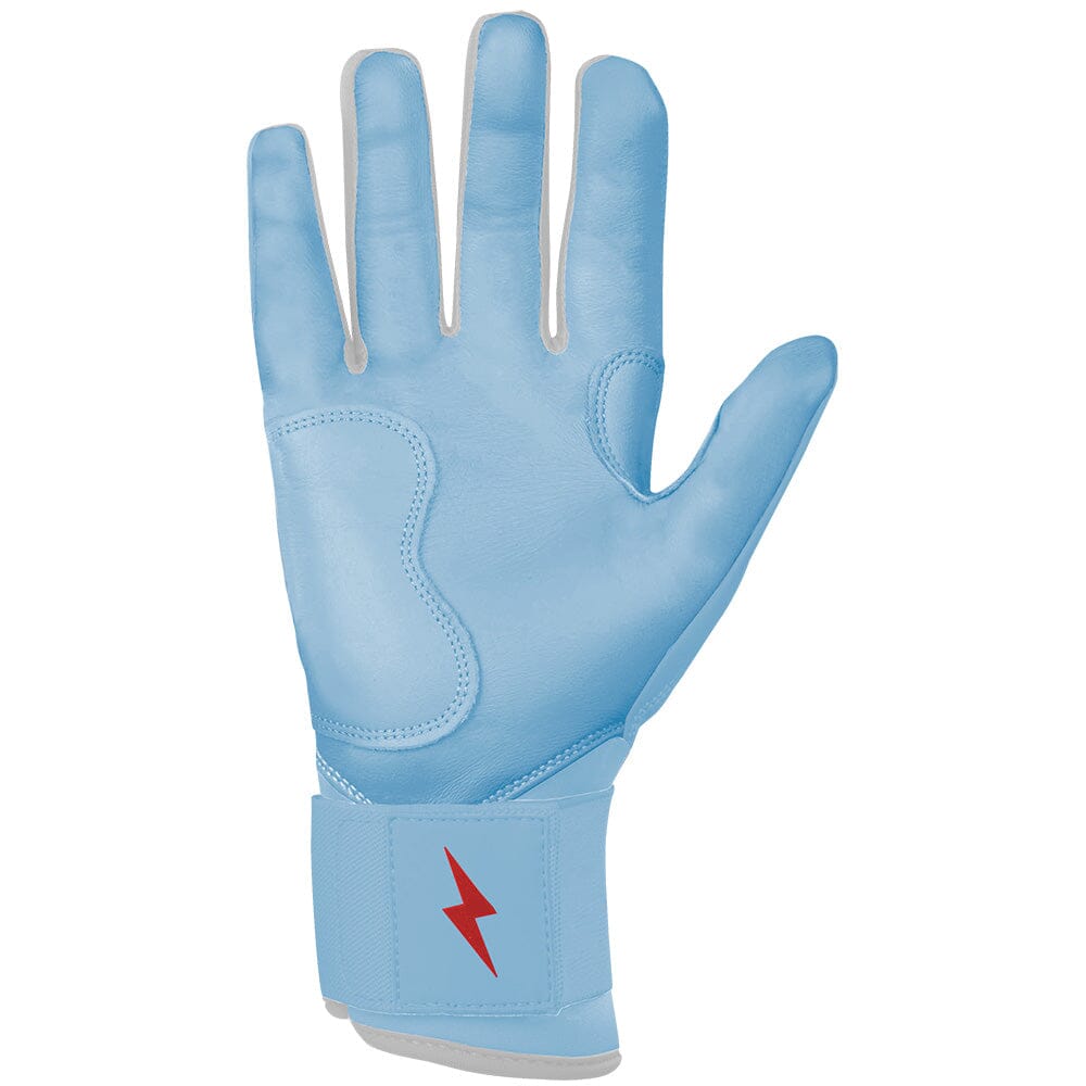 Happ Series Long Cuff Batting Gloves - Baby Blue- quickbuy