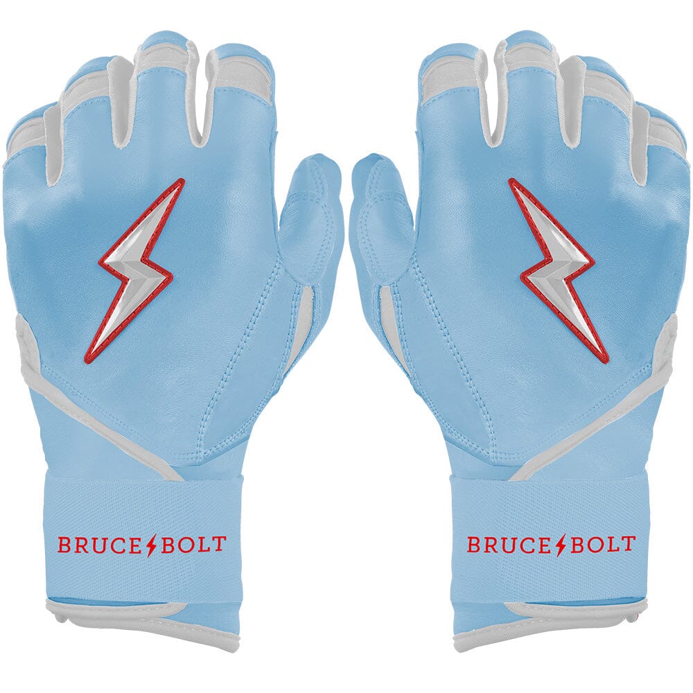 Happ Series Long Cuff Batting Gloves - Baby Blue- quickbuy