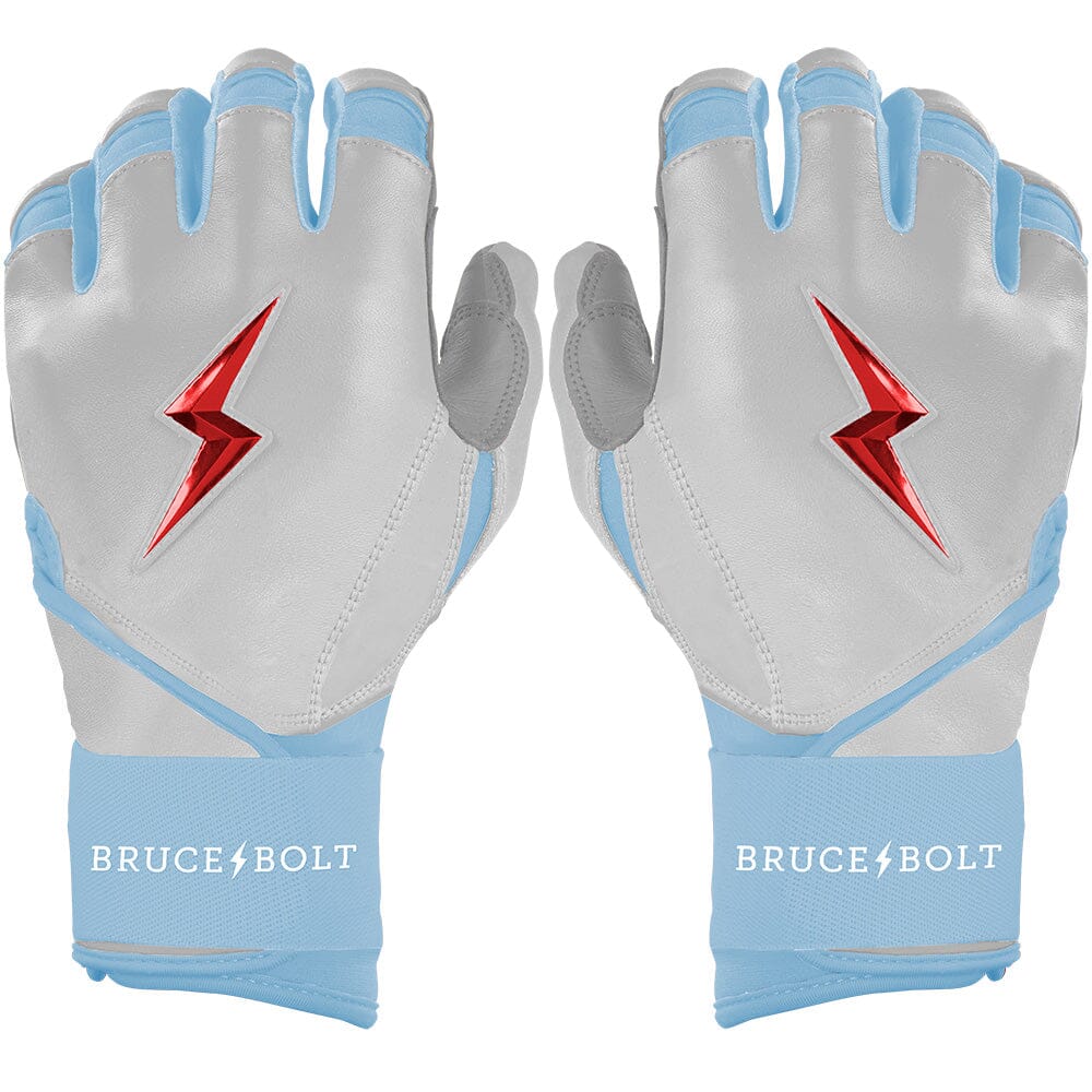 Happ Series Long Cuff Batting Gloves - White- quickbuy