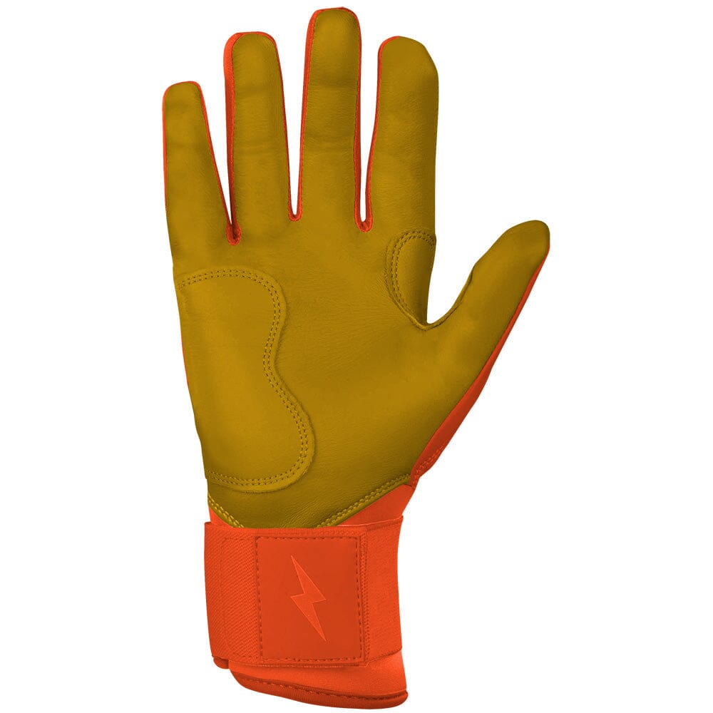 Original Series Long Cuff Batting Gloves - Orange- quickbuy