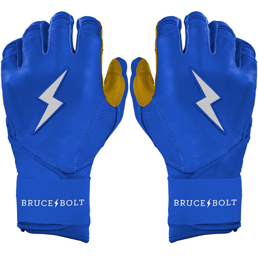 Original Series Long Cuff Batting Gloves - Royal- quickbuy