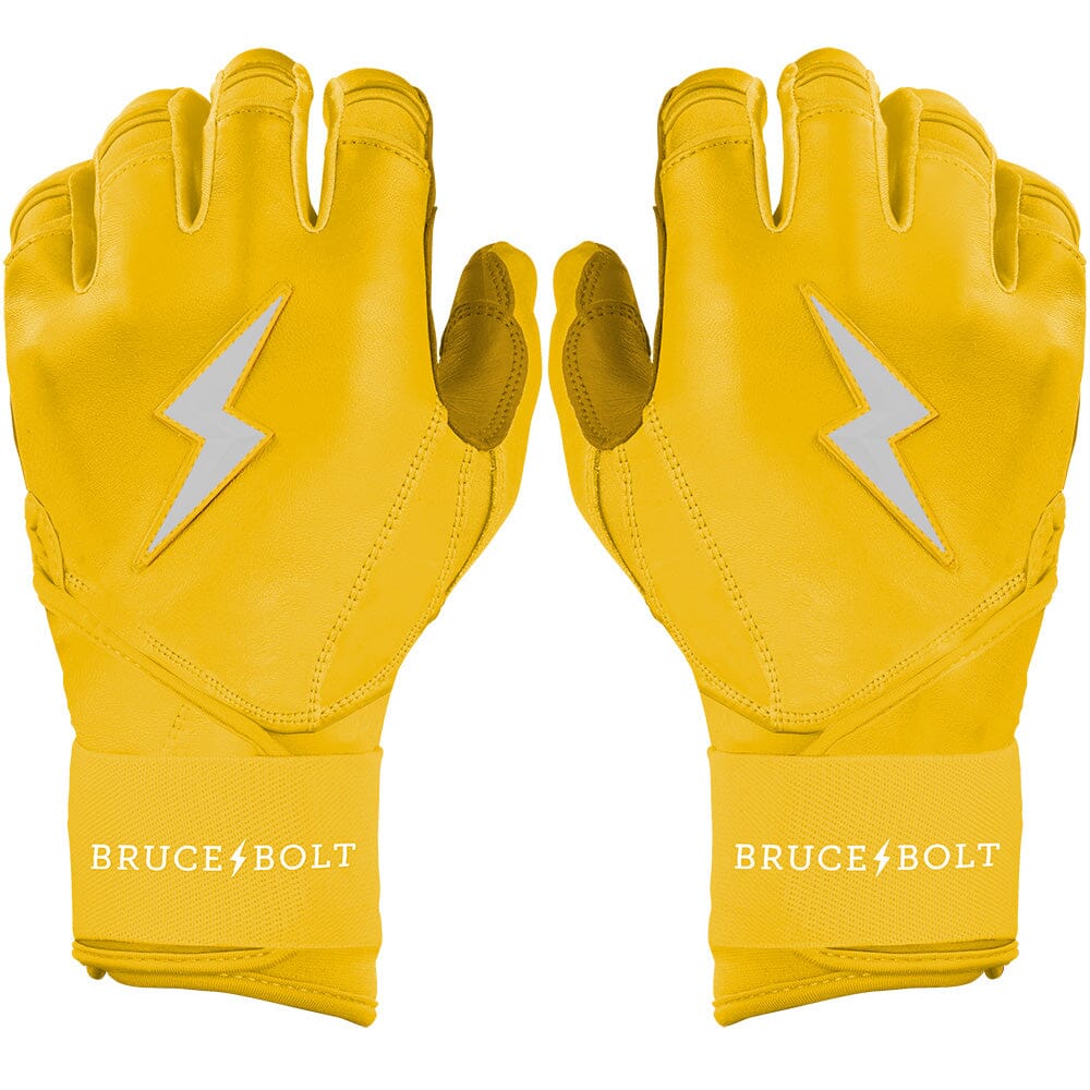Original Series Long Cuff Batting Gloves - Yellow- quickbuy