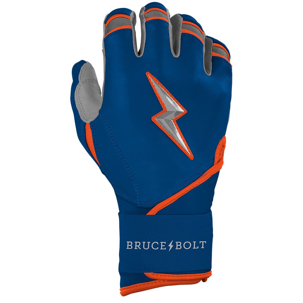 Nimmo Series Long Cuff Batting Gloves - Blue- thumb 4