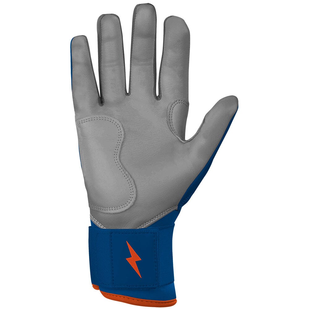 Nimmo Series Long Cuff Batting Gloves - Blue- quickbuy