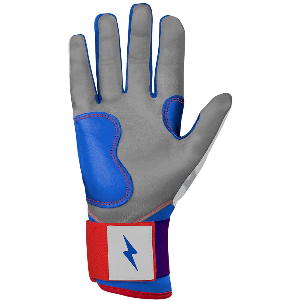 Nimmo Series Long Cuff Batting Gloves - Stars & Stripes- quickbuy