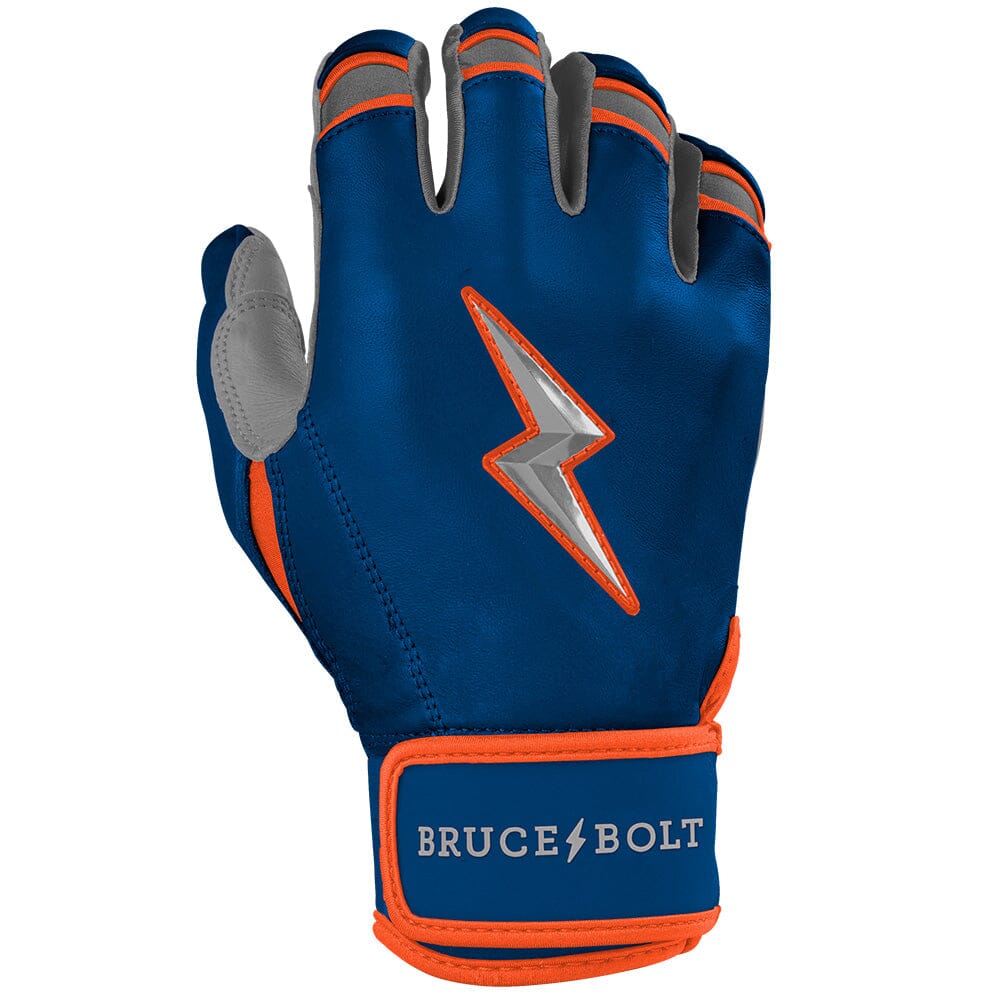 Nimmo Series Short Cuff Batting Gloves - Blue- thumb 4