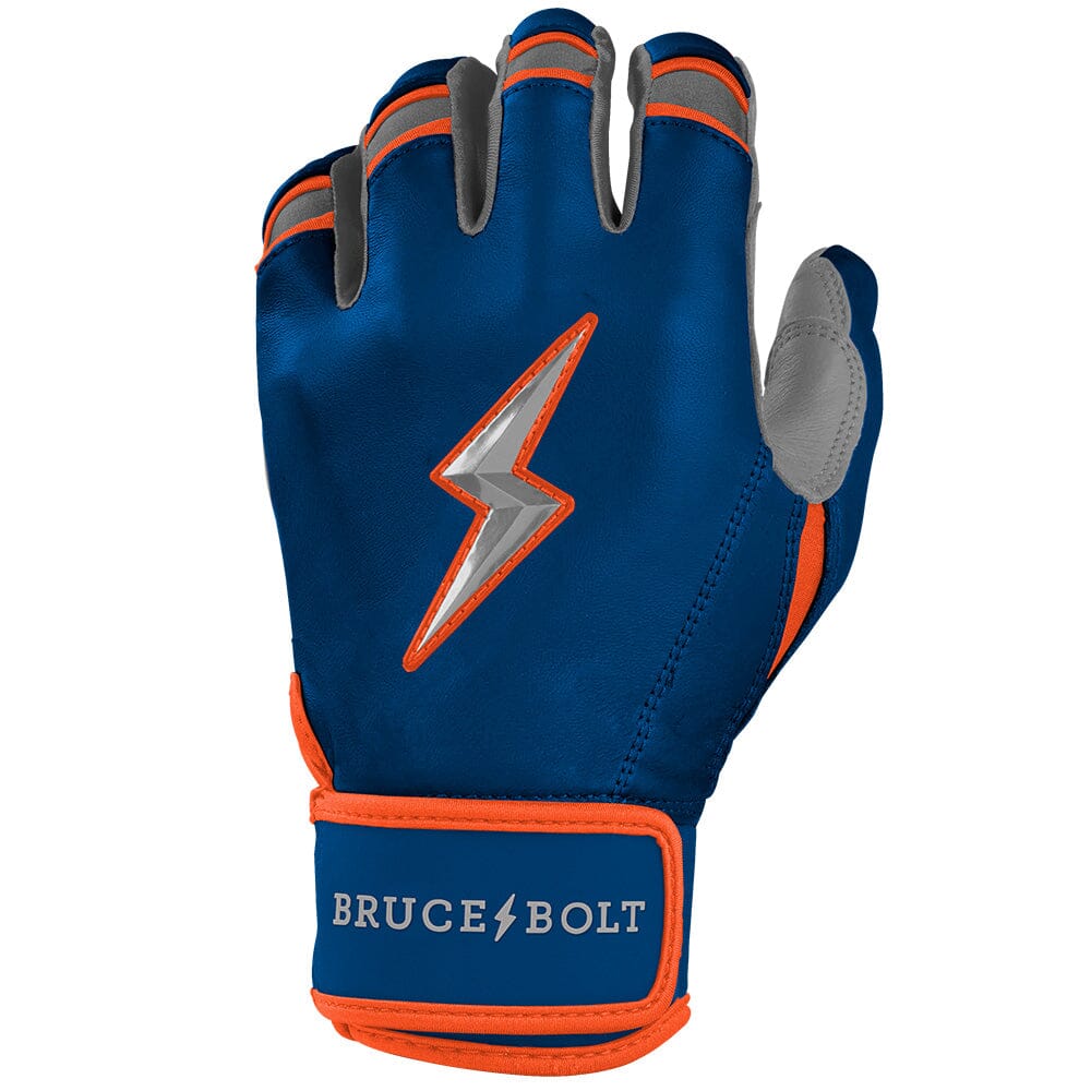Nimmo Series Short Cuff Batting Gloves - Blue- thumb 3