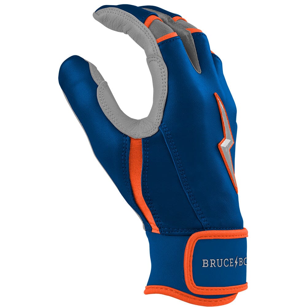 Nimmo Series Short Cuff Batting Gloves - Blue- thumb 5