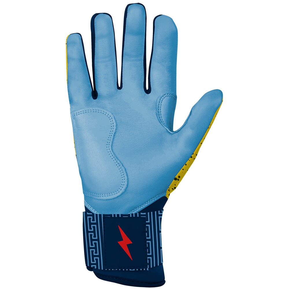 Nootbaar Series Long Cuff Batting Gloves - Yellow- quickbuy
