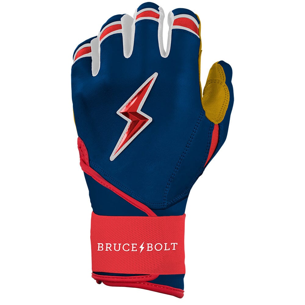Patriot Series Long Cuff Batting Gloves - Fourth Of July- thumb 3