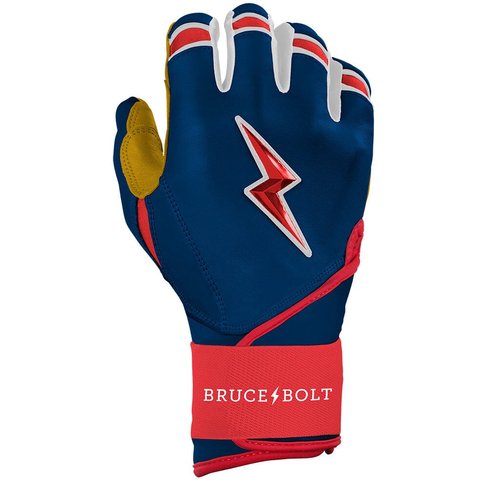 Patriot Series Long Cuff Batting Gloves - Fourth Of July- thumb 4