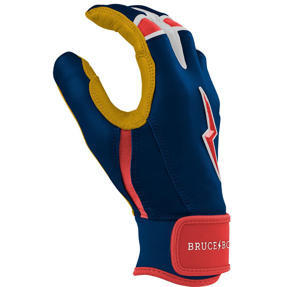 Patriot Series Short Cuff Batting Gloves - Fourth Of July- thumb 5