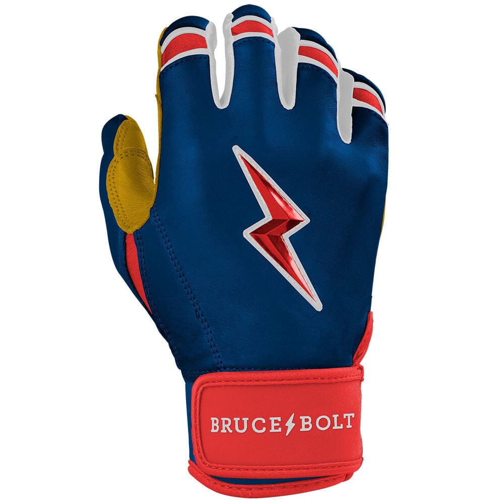Patriot Series Short Cuff Batting Gloves - Fourth Of July- thumb 4
