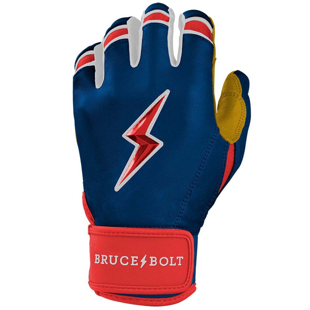 Patriot Series Short Cuff Batting Gloves - Fourth Of July- thumb 3
