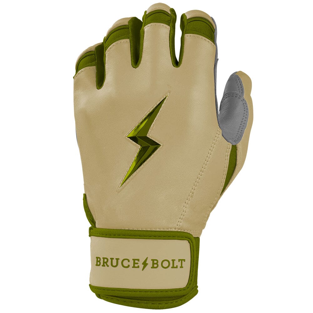 Patriot Series Short Cuff Batting Gloves - Military Brown- thumb 3