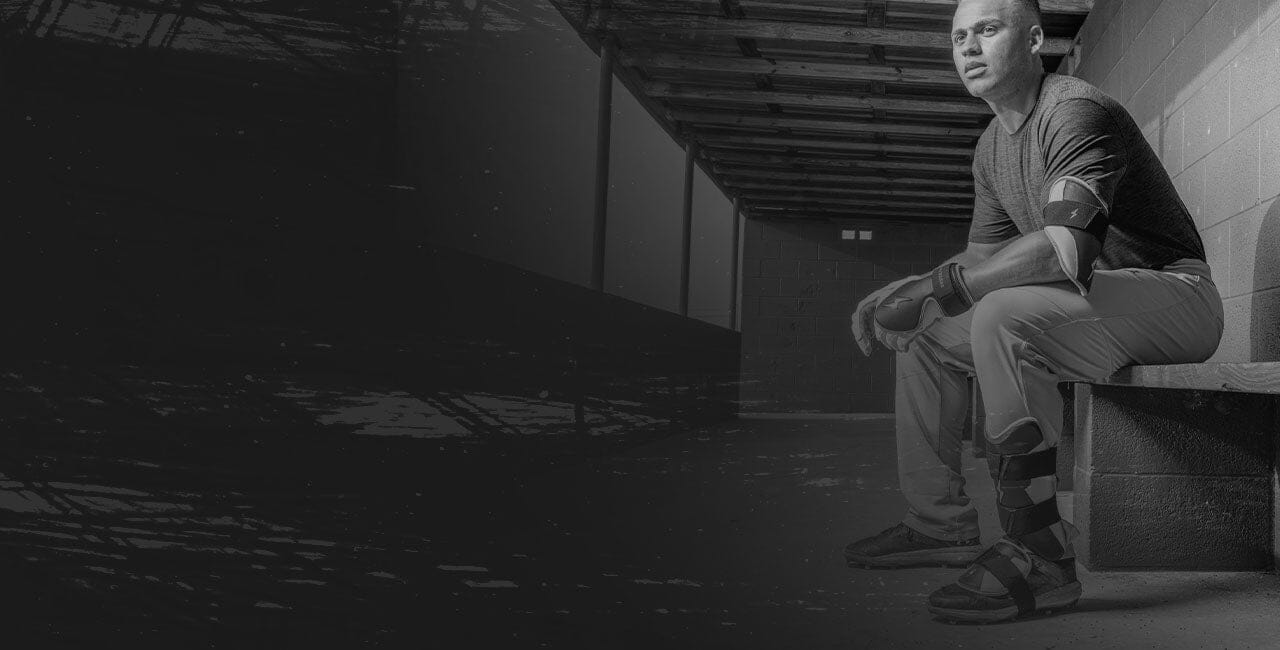 Closeup image of BRUCE BOLT protective gear