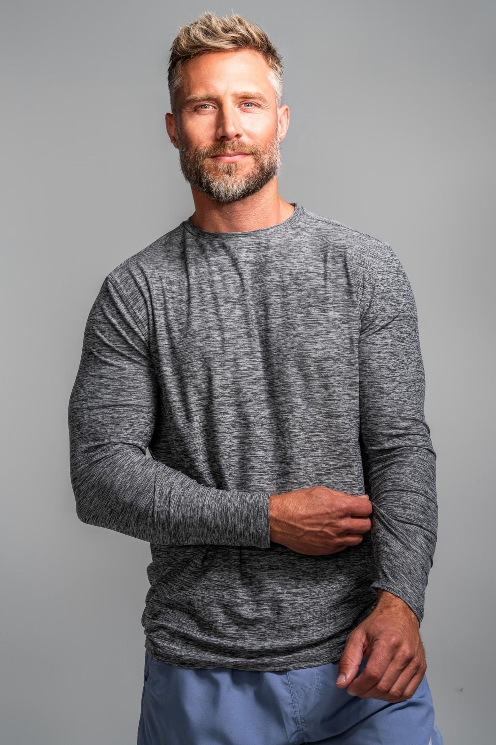 SuperSoft Long Sleeve - Grey- quickbuy