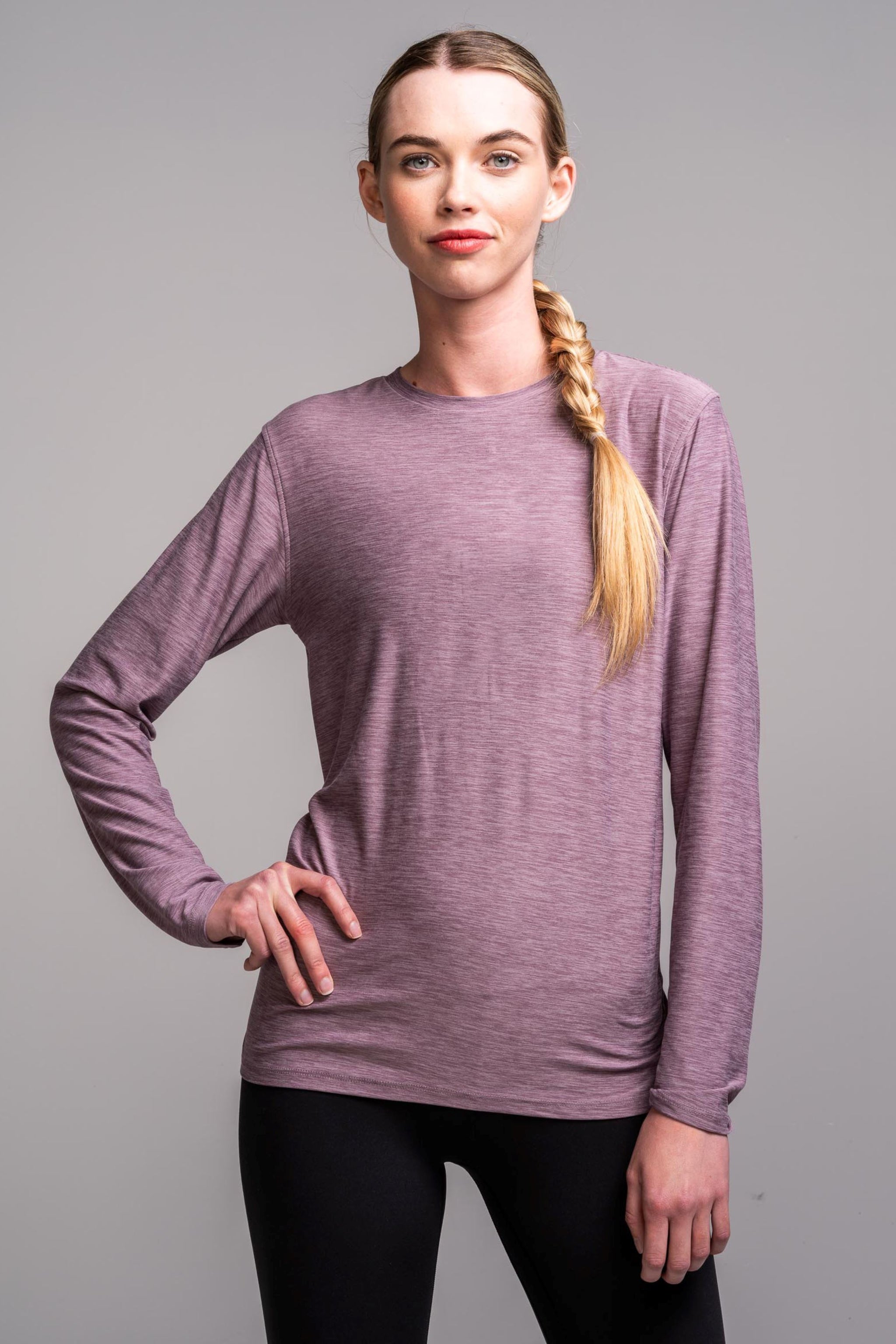 Women's SuperSoft Long Sleeve - Cranberry- quickbuy