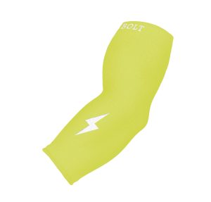 BRUCE BOLT Graduated Compression Premium 3/4 Arm Sleeve -  NEON YELLOW