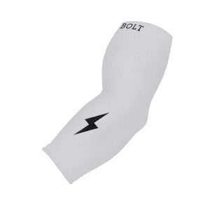 BRUCE BOLT Graduated Compression Premium 3/4 Arm Sleeve - WHITE