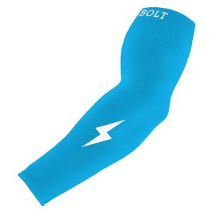 BRUCE BOLT Graduated Compression Premium Arm Sleeve - MIAMI BLUE
