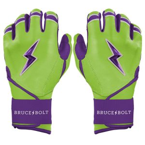 Limited Edition Big League Chew  Long Cuff Batting Gloves - SWINGIN' SOUR APPLE