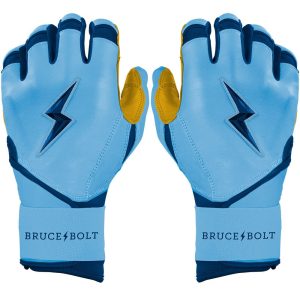 PREMIUM PRO Creator Series Long Cuff Batting Gloves | Carolina Blue