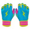 PREMIUM PRO Creator Series Short Cuff Batting Gloves | CARIBBEAN BLUE