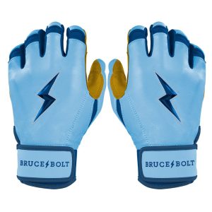 PREMIUM PRO Creator Series Short Cuff Batting Gloves | Carolina Blue