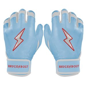 PREMIUM PRO HAPP Series Short Cuff Batting Gloves | BABY BLUE