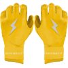 PREMIUM PRO Long Cuff Batting Gloves | YELLOW