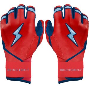 PREMIUM PRO NOOTBAAR Series Long Cuff Batting Gloves | Red