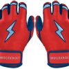 PREMIUM PRO NOOTBAAR Series Short Cuff Batting Gloves | Red