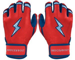 PREMIUM PRO NOOTBAAR Series Short Cuff Batting Gloves | Red