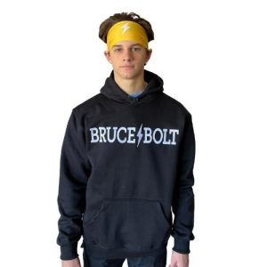 BRUCE BOLT BRUCE BOLT Hoodie - BLACK