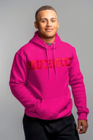 BRUCE BOLT BRUCE BOLT Hoodie - PINK