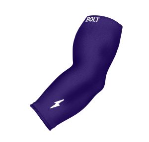 BRUCE BOLT Graduated Compression Premium 3/4 Arm Sleeve - PURPLE