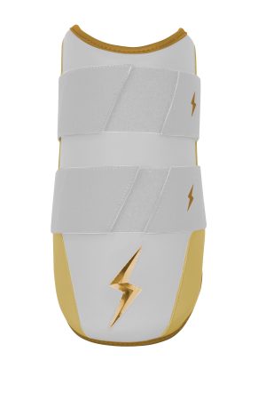 BRUCE BOLT PREMIUM PRO 9 Elbow Guard - GOLD WHITE