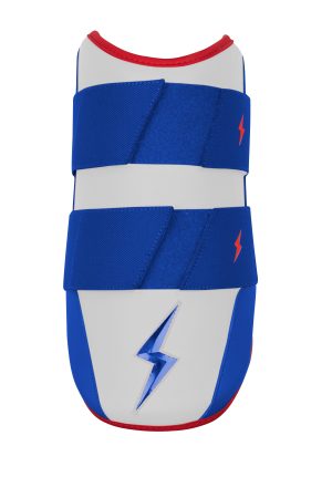 BRUCE BOLT PREMIUM PRO 9 Elbow Guard - USA WHITE