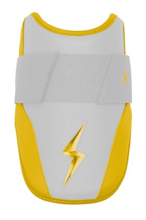 BRUCE BOLT Chrome Series Elbow Guard - YELLOW